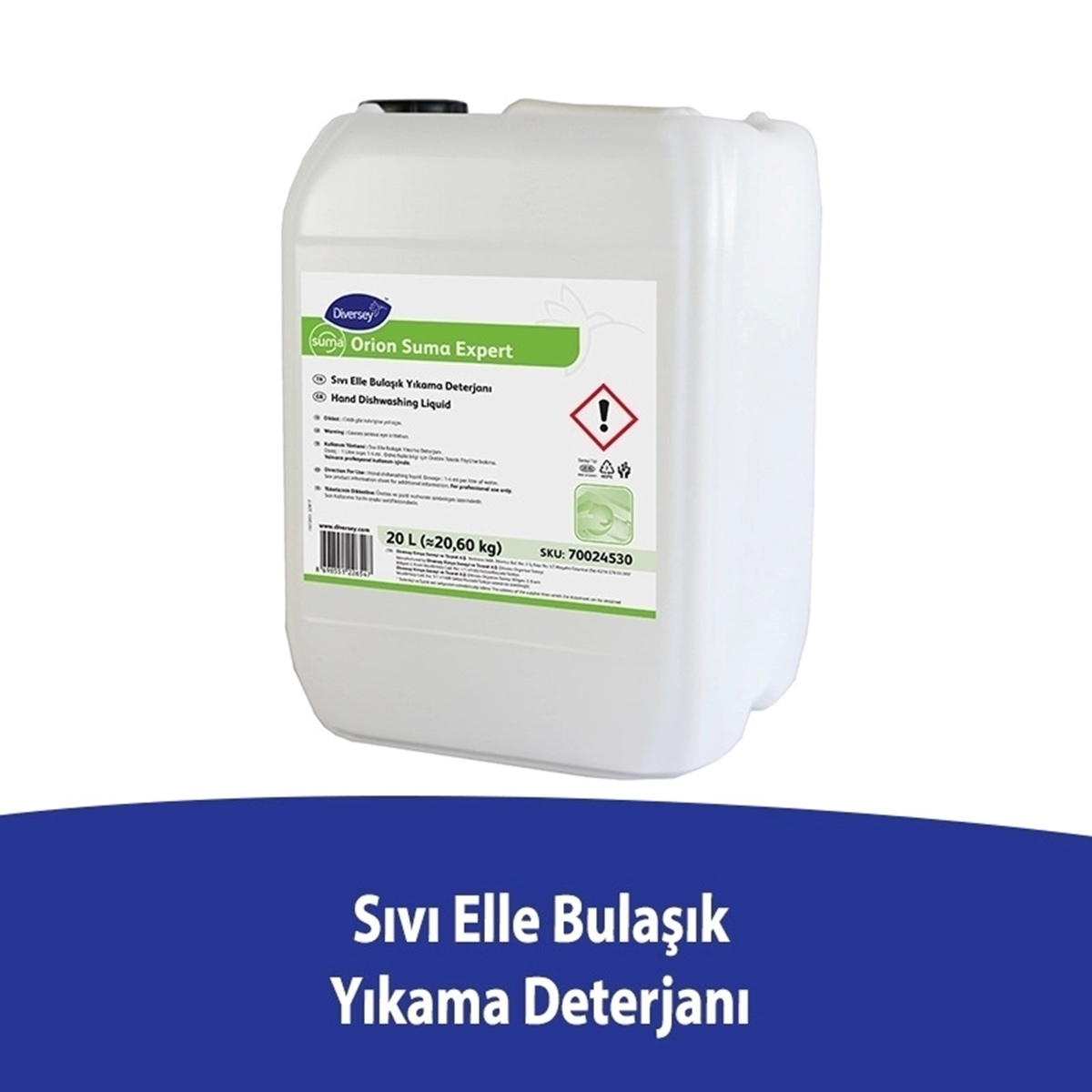 Diversey Suma Orion Expert Elle Bulaşık Yıkama Deterjanı 20 L resmi