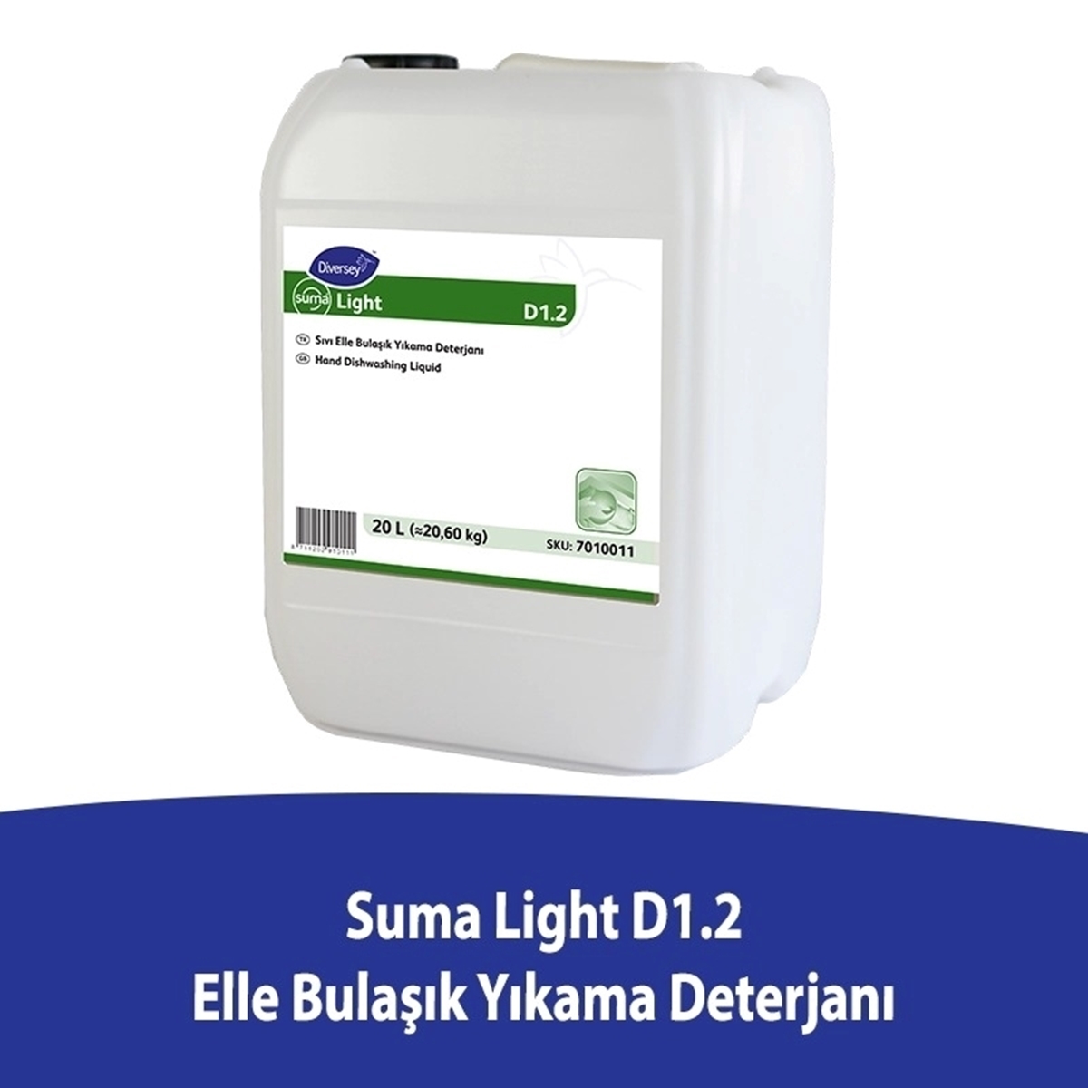 Diversey Suma Light D1.2 Elde Bulaşık Yıkama Deterjanı 20 L resmi