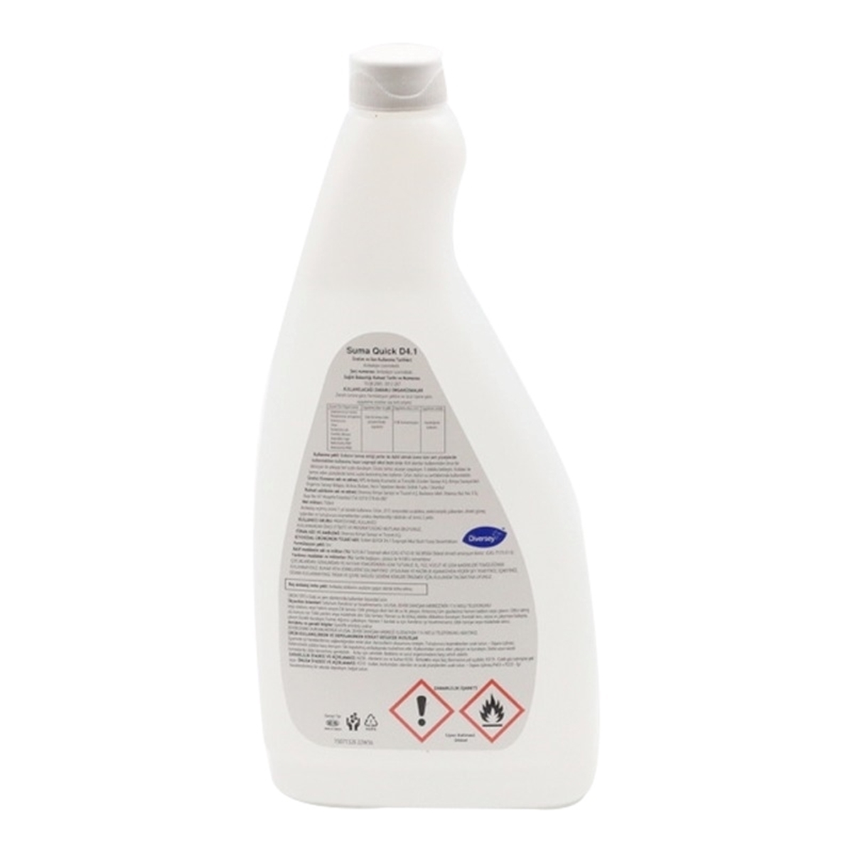 Diversey Suma Quick D4.1 Alkol Bazlı Yüzey Temizleyici 750 ML resmi