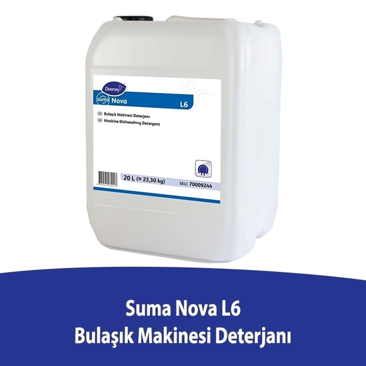 Diversey Suma Nova L6 Bulaşık Makinesi Deterjanı 20 L resmi