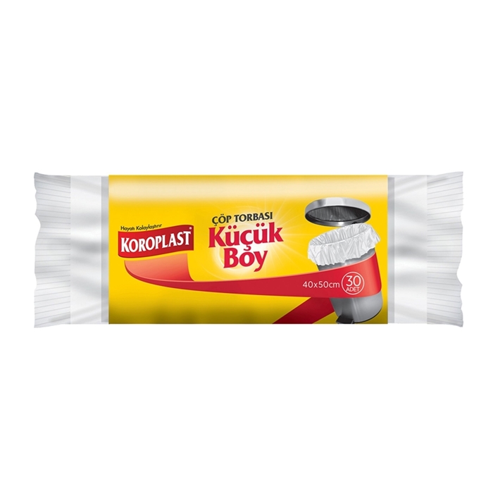 Koroplast Güçlü Mini Çöp Torbası 40*50cm 25RL*30AD resmi