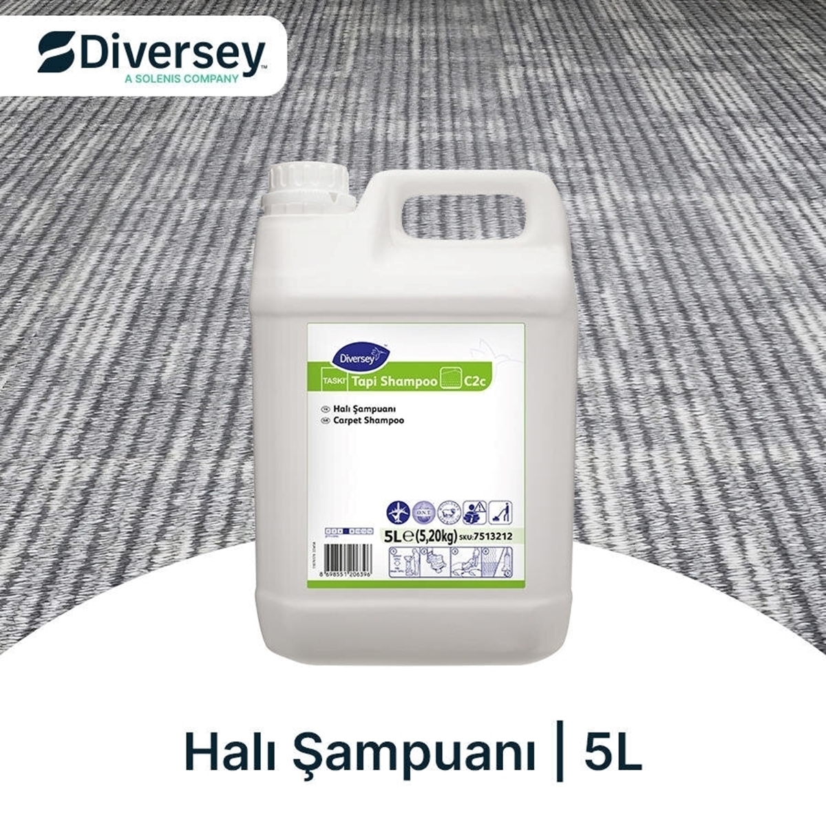 Diversey Taski Tapi Shampoo C2c Halı Şampuanı 5 litre resmi